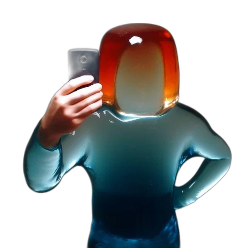 robot, mask, face, jacket transparent PNG cut-out
