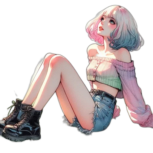 dress, jacket, creature, robot transparent PNG cut-out