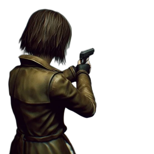 weapon, jacket, staff, concept art transparent PNG cut-out