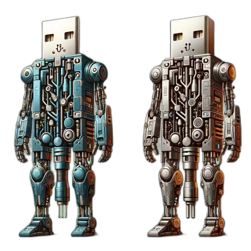 robot, concept art, cyberpunk, 3d render transparent PNG cut-out