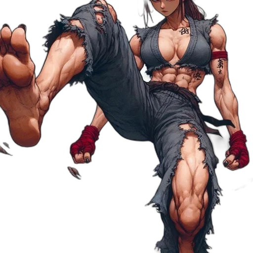 concept art, comic book art, fantasy art, anime transparent PNG cut-out