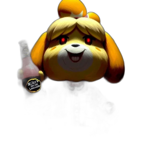 staff, animal, creature, mask transparent PNG cut-out