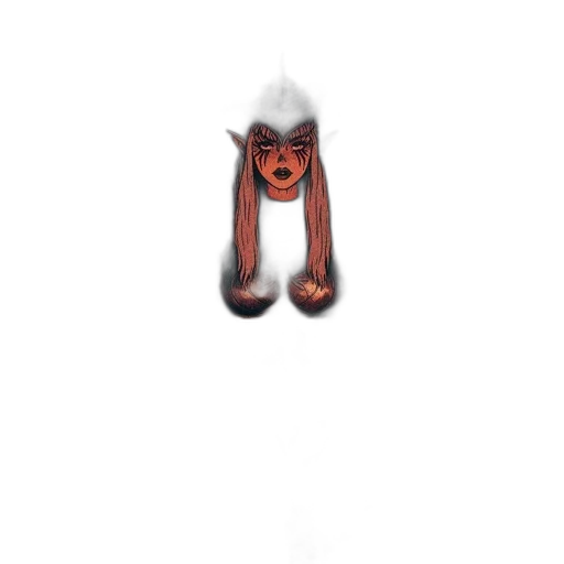 mask, staff, jewelry, creature transparent PNG cut-out