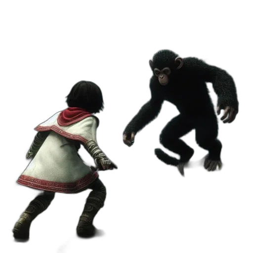 creature, animal, jacket, mask transparent PNG cut-out