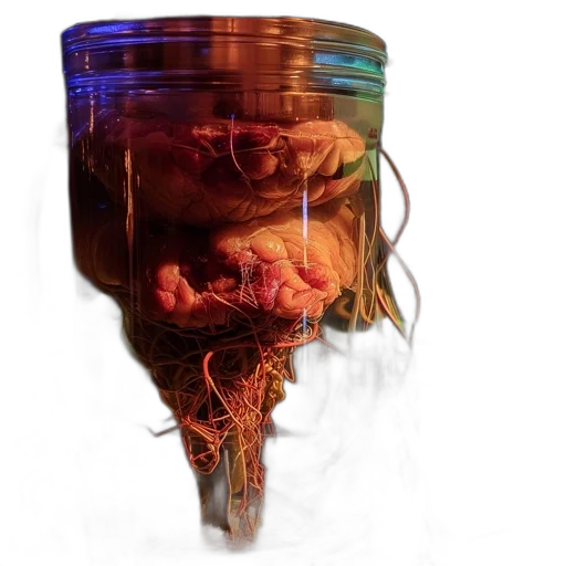 bottle, hair, creature, food transparent PNG cut-out