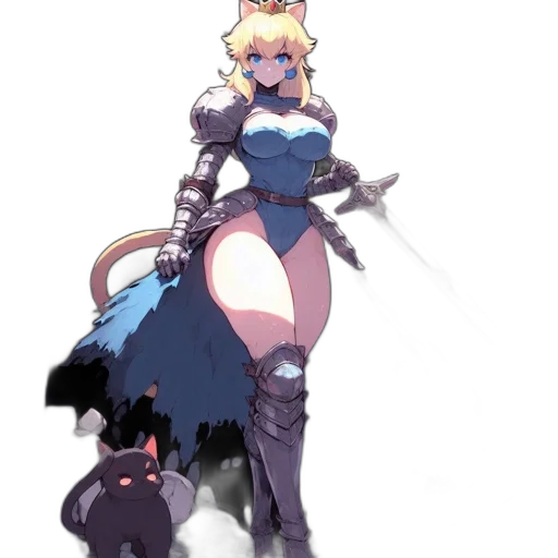dress, weapon, staff, dragon transparent PNG cut-out