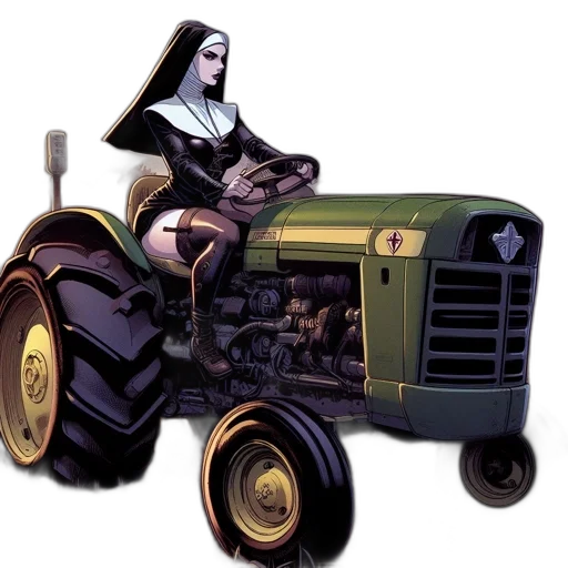 car, robot, weapon, concept art transparent PNG cut-out