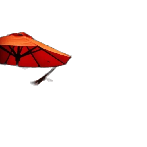 umbrella, furniture, hat, staff transparent PNG cut-out