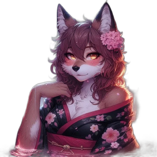 dress, mask, staff, flower transparent PNG cut-out