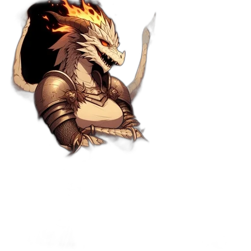 dragon, staff, sword, weapon transparent PNG cut-out