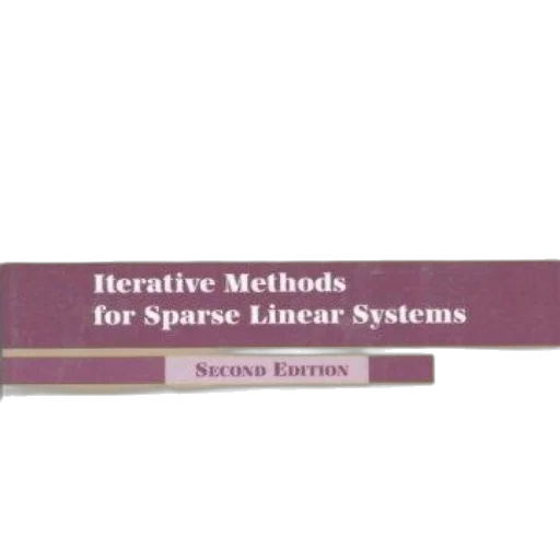 cover, iterative, methods, sparse transparent PNG cut-out