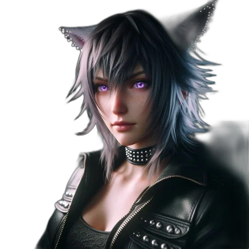 animal, staff, face, fantasy art transparent PNG cut-out