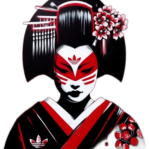 mask, face, anime, pixel art transparent PNG cut-out