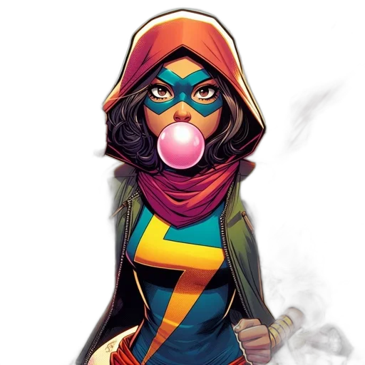 comic book art, concept art, fantasy art, cartoon transparent PNG cut-out