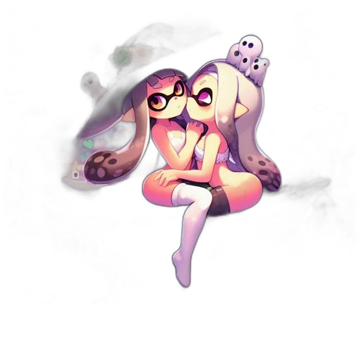 dress, staff, creature, mask transparent PNG cut-out