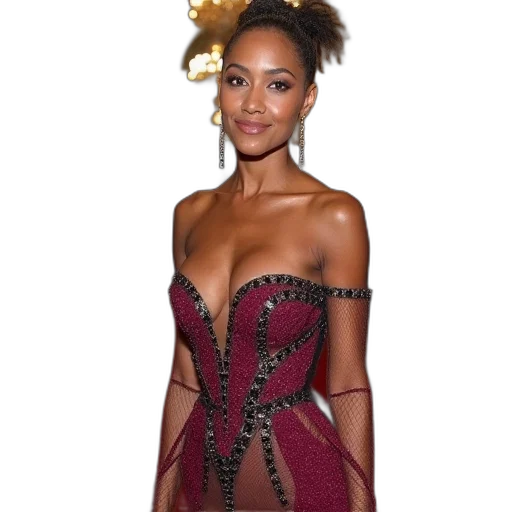 dress, jewelry, cheryl, clarke transparent PNG cut-out