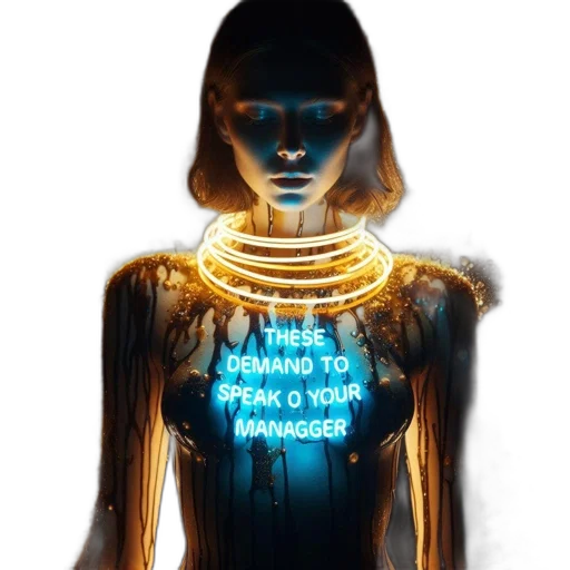 robot, dress, jewelry, jacket transparent PNG cut-out