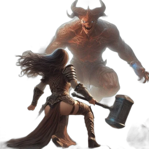concept art, fantasy art, comic book art, fire transparent PNG cut-out