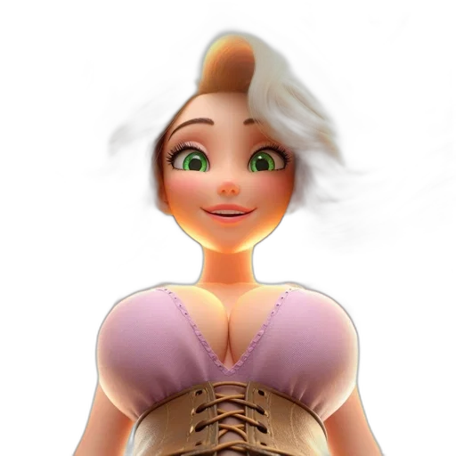 dress, face, crown, jewelry transparent PNG cut-out