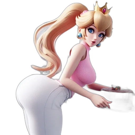 concept art, 3d render, cartoon, anime transparent PNG cut-out