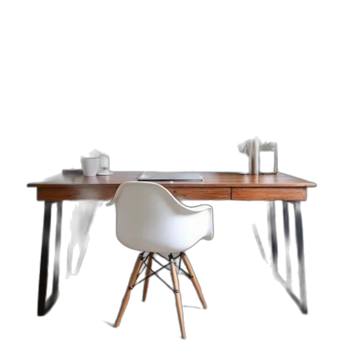furniture, 3d render, concept art, photorealistic transparent PNG cut-out