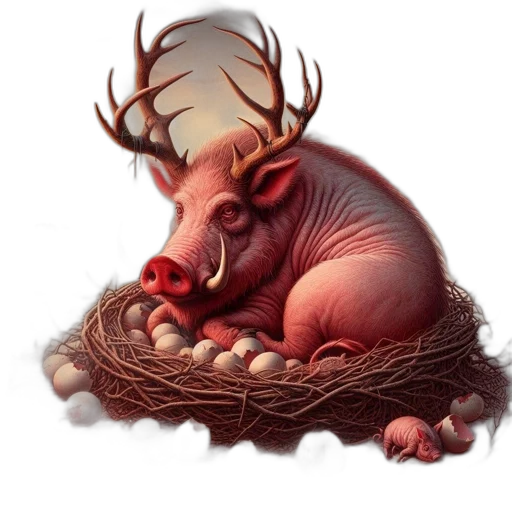 animal, creature, concept art, fantasy art transparent PNG cut-out