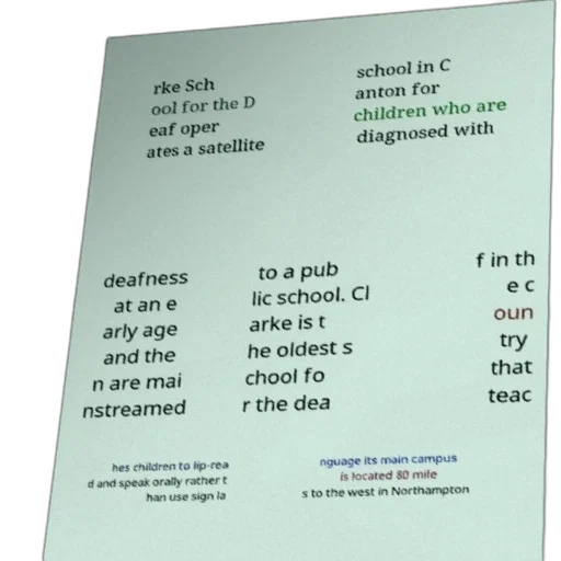 poster, clarke, school, deaf transparent PNG cut-out