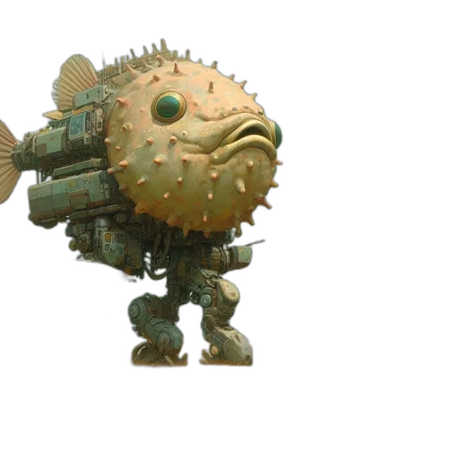 robot, weapon, creature, staff transparent PNG cut-out