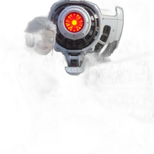 robot, jewelry, weapon, staff transparent PNG cut-out