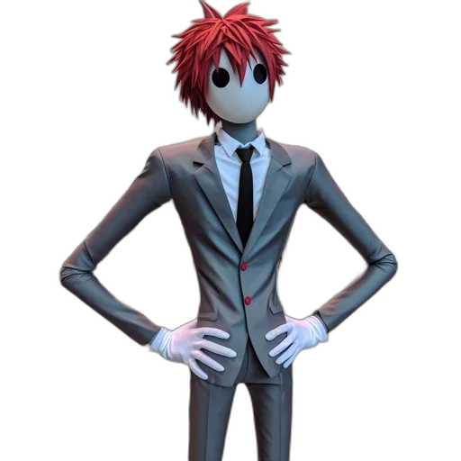 staff, mask, robot, jacket transparent PNG cut-out