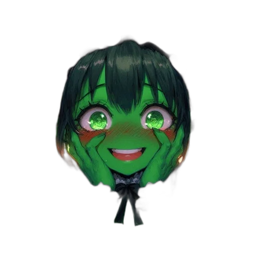 mask, face, creature, staff transparent PNG cut-out