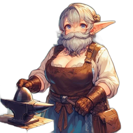 staff, food, sword, fantasy art transparent PNG cut-out