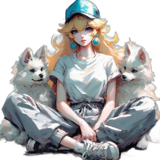animal, staff, pixel art, concept art transparent PNG cut-out
