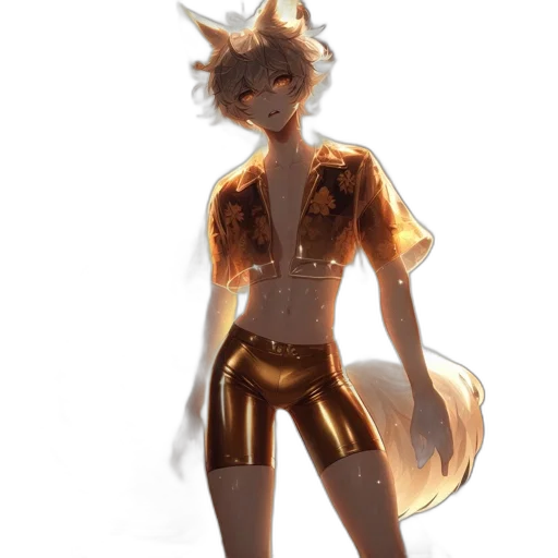 staff, jacket, creature, animal transparent PNG cut-out