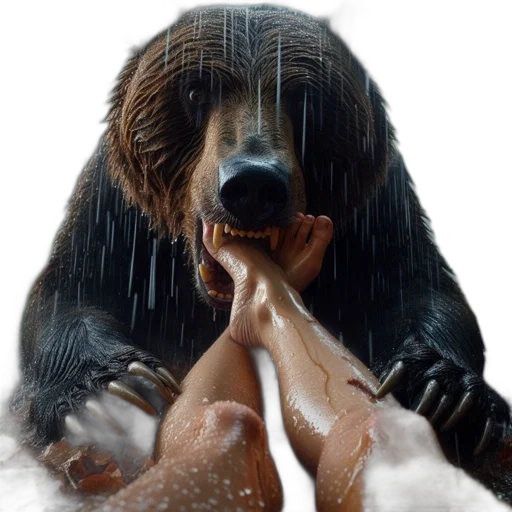 animal, creature, concept art, photorealistic transparent PNG cut-out