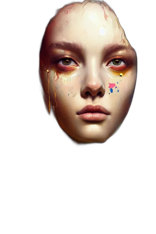 face, mask, jewelry, crown transparent PNG cut-out
