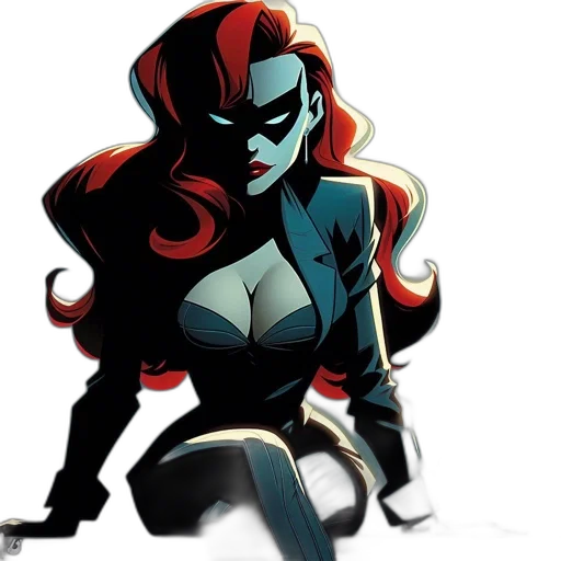 comic book art, concept art, cartoon, fantasy art transparent PNG cut-out