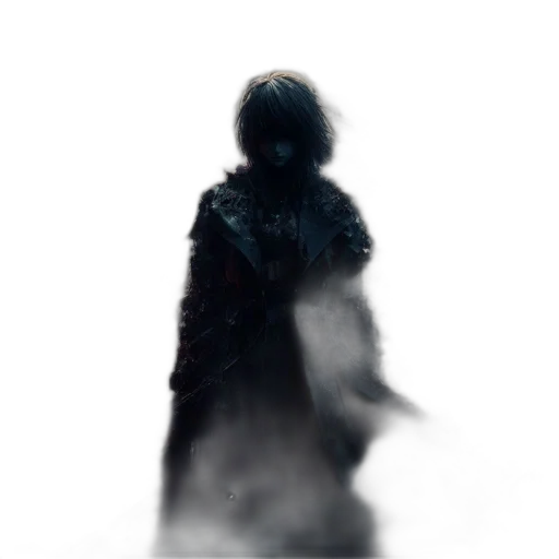 dress, jacket, mask, creature transparent PNG cut-out