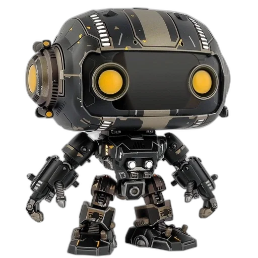 robot, concept art, 3d render, robotic transparent PNG cut-out