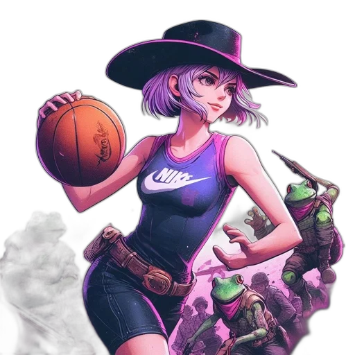 fantasy art, concept art, comic book art, pixel art transparent PNG cut-out