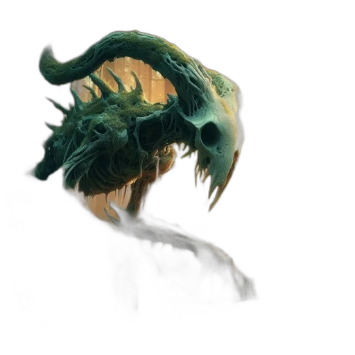 dragon, creature, mask, animal transparent PNG cut-out