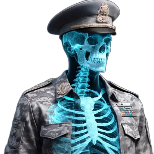jacket, robot, staff, face transparent PNG cut-out