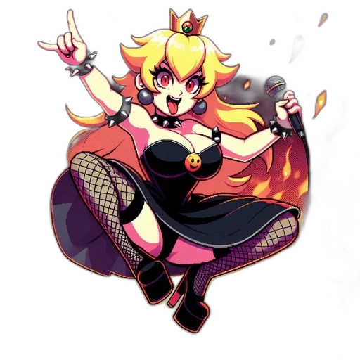 staff, crown, dress, weapon transparent PNG cut-out