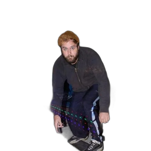 jacket, staff, creature, weapon transparent PNG cut-out