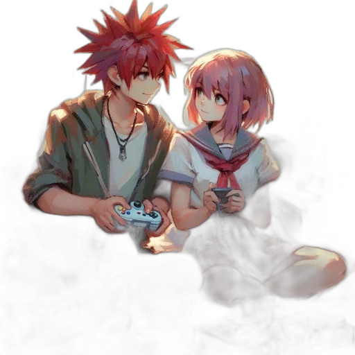 food, weapon, anime, pixel art transparent PNG cut-out
