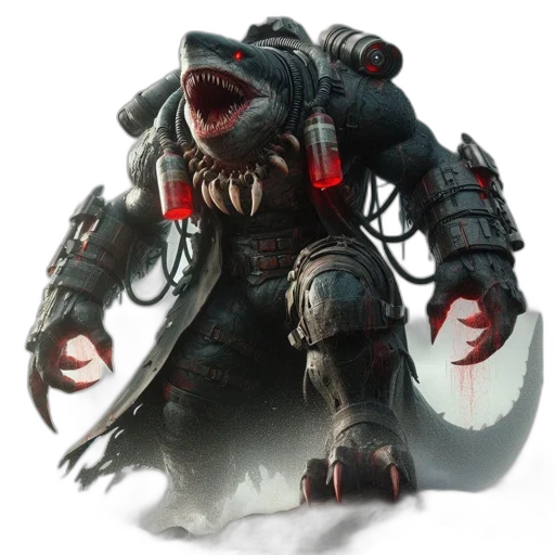 creature, dragon, robot, weapon transparent PNG cut-out