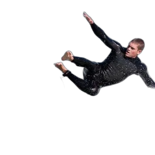 creature, jacket, shoes, staff transparent PNG cut-out