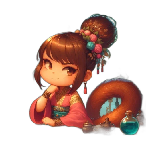 dragon, staff, creature, crown transparent PNG cut-out