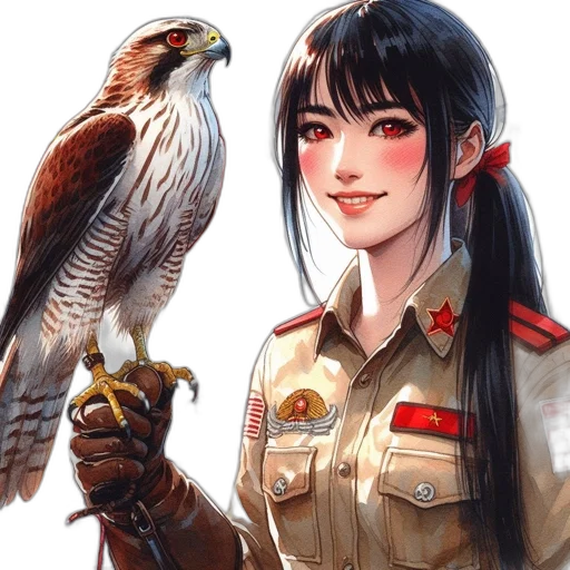 staff, animal, fantasy art, concept art transparent PNG cut-out