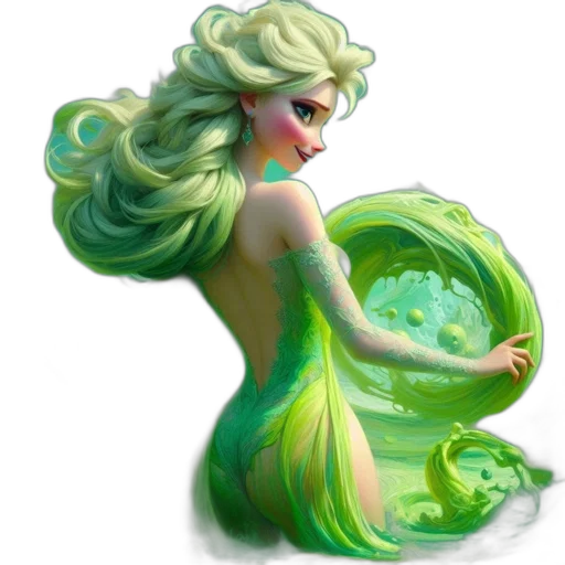 dress, creature, fantasy art, concept art transparent PNG cut-out